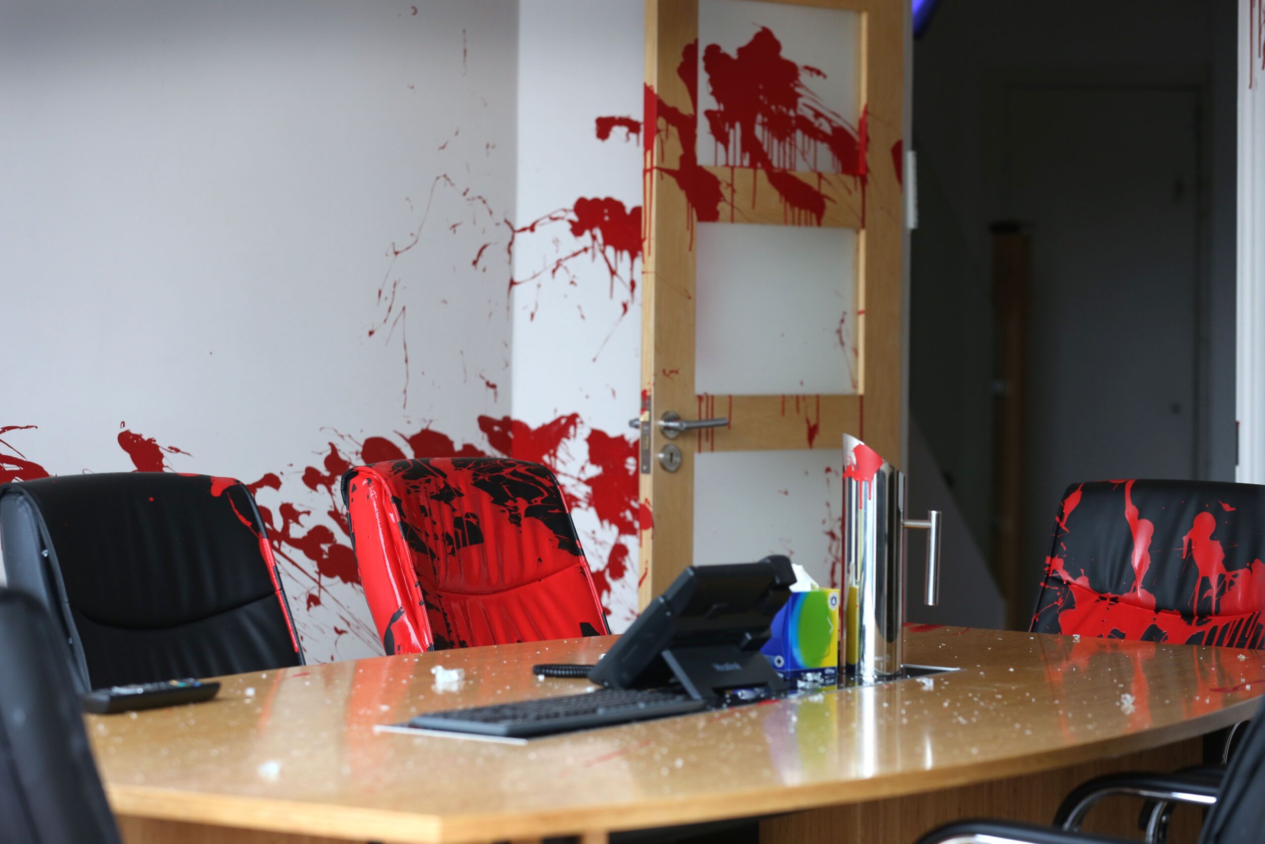 Palestine activists target arms company landlords